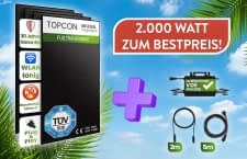 Bei tepto gibt es das MaxPower Balkonkraftwerk im Angebot. Zur Auswahl stehen auch die besten Speicher auf dem Markt