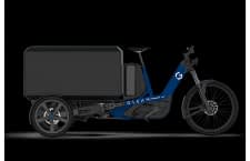 Das Gleam Cargo eBike Lastenrad soll eine Alternative zum Auto bieten