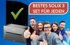 Hier gibt's die besten Anker SOLIX 3 Sets im Überblick
