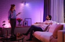 Philips Hue Leuchten lassen das Zuhause in Millionen Farben erstrahlen