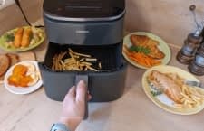 Alle hier gezeigten Lebensmittel haben wir im Test mit dem Airfryer zubereitet