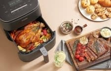 Eine Heißluftfritteuse kann viele verschiedene Gerichte zubereiten