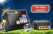 Im August wird es nochmal heiß - mit den Solakon Top Deals sparen!
