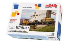 Die Märklin Start up – Startpackung „Baustelle“ mit Gleisen und kompletten Bauzug