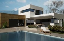 Modernes Haus mit Schwimmbad