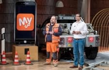 Die Gründer der MySchleppApp: Frank Heck und Santosh Satschdeva