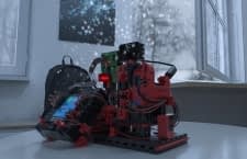 Warnt mit der richtigen Szene bei Frost im Raum: ROBOTICS TXT Smart Home Baukasten