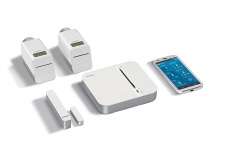 Das Bosch Smart Home Raumklima Paket mit 2 Heizkörper-Thermostate und 1 Tür-/Fensterkontakt