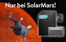 Bei SolarMars wartet ein verrückt guter Deal mit einem 2.000 Watt Balkonkraftwerk + Anker SOLIX 3 Pro Speicher
