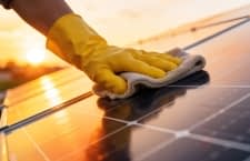 Die Module von Balkonkraftwerken sollten regelmäßig gereinigt werden, damit die Stromgewinnung effizient bleibt