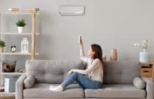 Eine Split Klimaanlage kühlt schnell und effizient