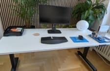 Der Höhenverstellbare Schreibtisch Core3 in home&smart Test.