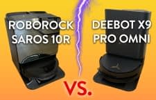 Welches Saugroboter Modell ist besser – DEEBOT X9 oder Saros 10R?