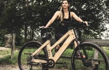 Die E-Bikes von My Esel bestehen aus einem CNC gefrästen Rahmen aus Holz