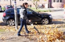 Mit einem Laubbläser wie diesem Worx Modell lässt sich schnell Ordnung schaffen