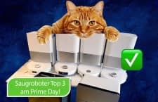 Beim Prime Day gibt es Top-Saugroboter für die besten Preise