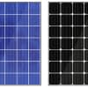 Monokristallin oder Polykristallin PV-Module im Vergleich