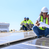 Diese Komponenten gehören zu dem Aufbau einer Solaranlage.