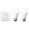 Philips Hue Starter Set White works with Amazon Alexa and Apple HomeKit