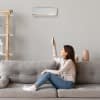 Eine Split Klimaanlage kühlt schnell und effizient