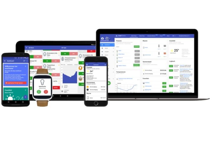 Kompakt steuern mit everHome – die Cloud für Ihr Smart Home