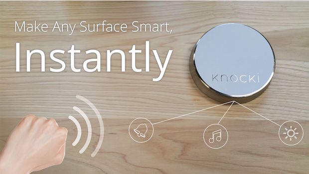 Mit Knocki wird die Einrichtung zur Remote-Control