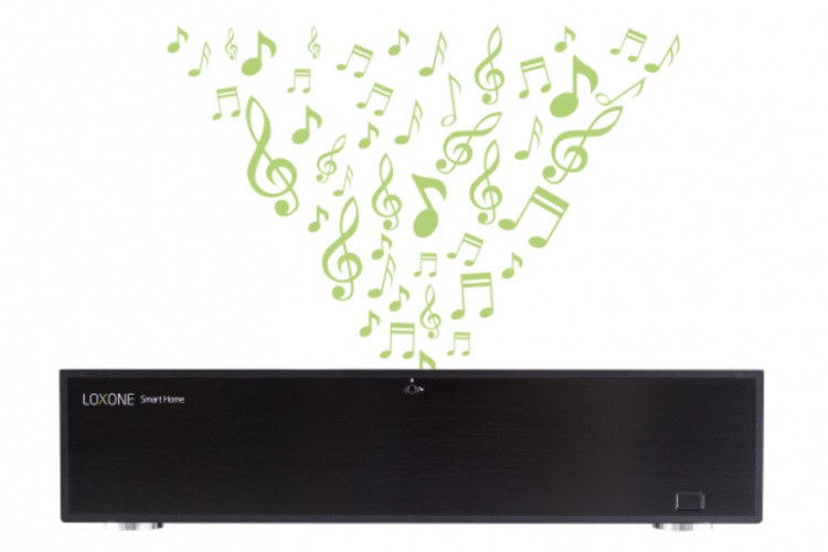 Loxone Multiroom Audio System mit Music Server