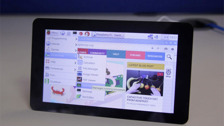 Raspberry Pi Touch Display | Hervorragend als Bedienterminal