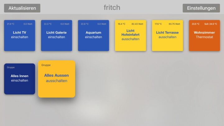 fritch App | FRITZ!DECT 200 Aktoren über FRITZ!Box schalten