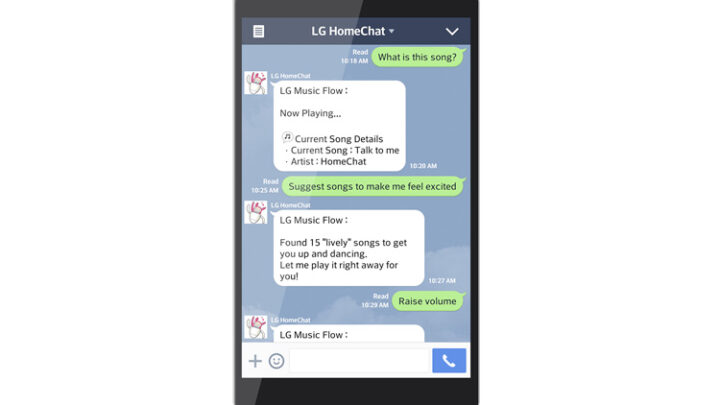 Mit dem Kühlschrank reden? Klar – über LG HomeChat