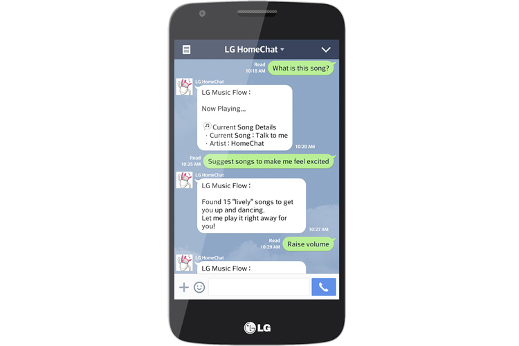 Mit dem Kühlschrank reden? Klar – über LG HomeChat