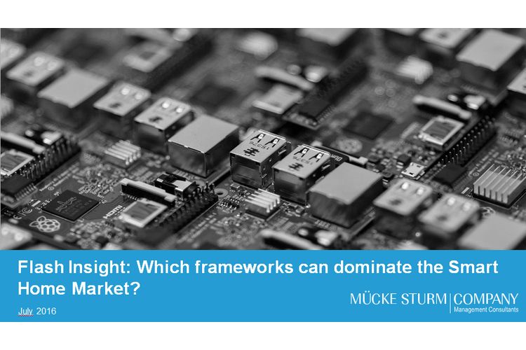 Mücke Sturm betont Bedeutung von Frameworks im Smart Home