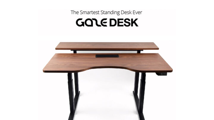 GAZE DESK – besser Arbeiten durch smarten Schreib- und Stehtisch