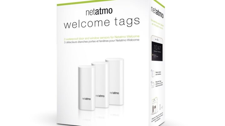 Netatmo Tags | Die Sicherheits-Sensoren für die Welcome Kamera