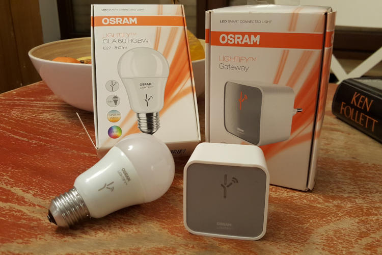 Test: OSRAM-LED in das OSRAM Lightify-System einbinden