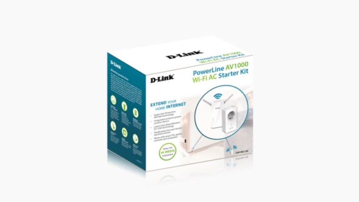 PowerLine Starter Kit DHP-W611AV – Internet über Stromleitung