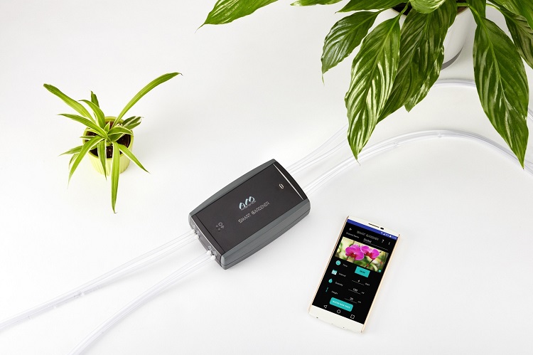 Smart Gardener kümmert sich um Zimmer- und Balkonpflanzen