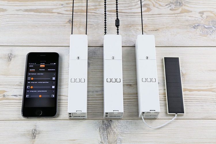 MOVEZ macht Jalousien smart: Motor mit Z-Wave und Bluetooth