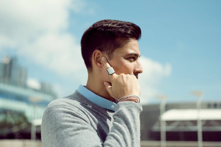 Mit dem ORII Ring per Knochenschall-Technologie telefonieren