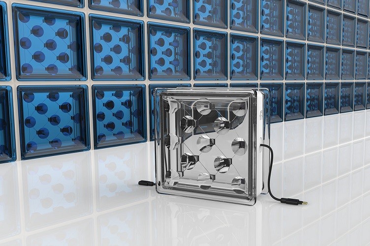 Solar Squared – gläserne Solarblöcke und Energiespar-Fenster