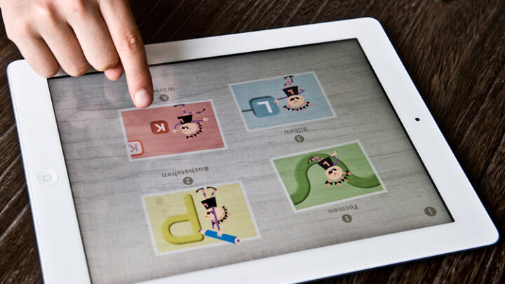 Li La Lolle-App: Kinder mit Förderbedarf lernen Schreiben