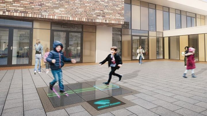 The Gamer von Energy Floors: Solar-Spielplatz versorgt die Schule