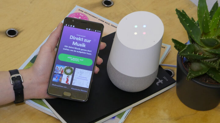 Spotify mit Google Home abspielen
