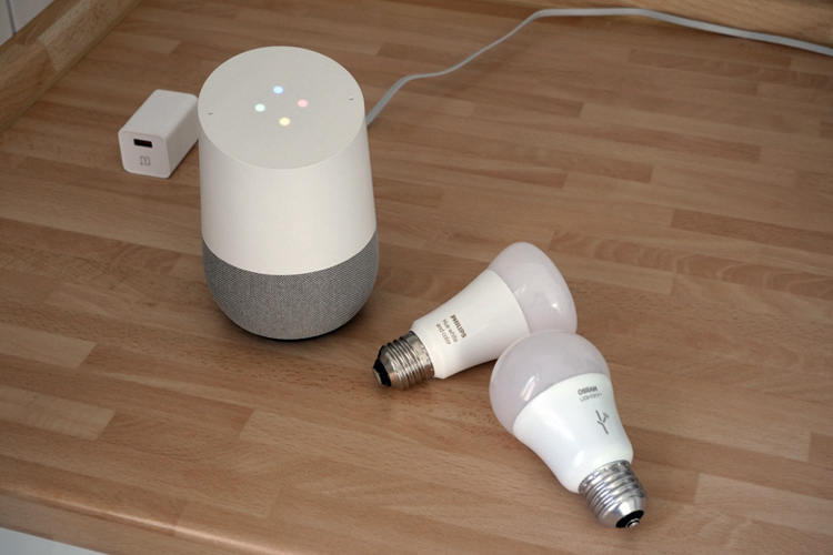 Google Home mit Smart Home Geräten verbinden