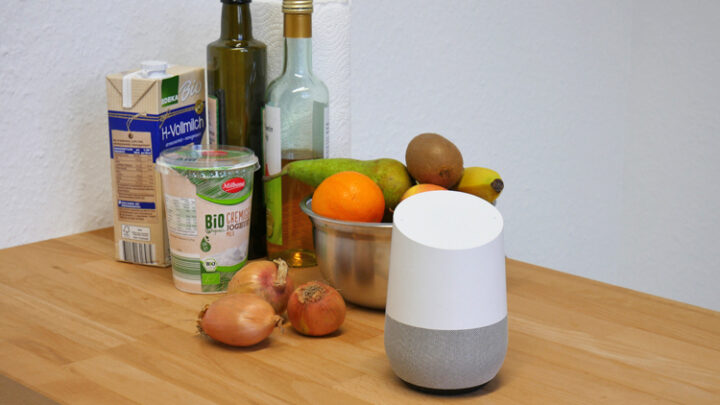 Mit Google Home Sprachbefehlen einkaufen