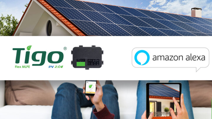 Alexa Skill Tigo– Leistung von optimierten Solaranlagen abfragen