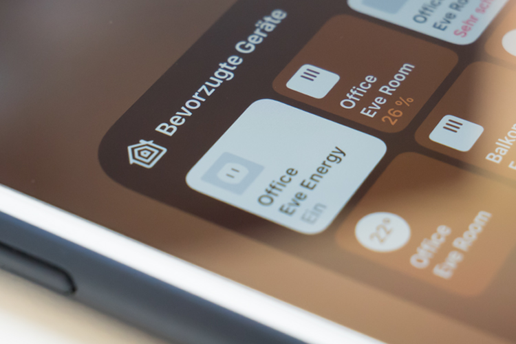 HomeKit: Bevorzugte Geräte und Szenen verwalten