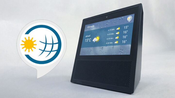 WetterOnline Alexa Skill sagt die Temperatur zuverlässig voraus
