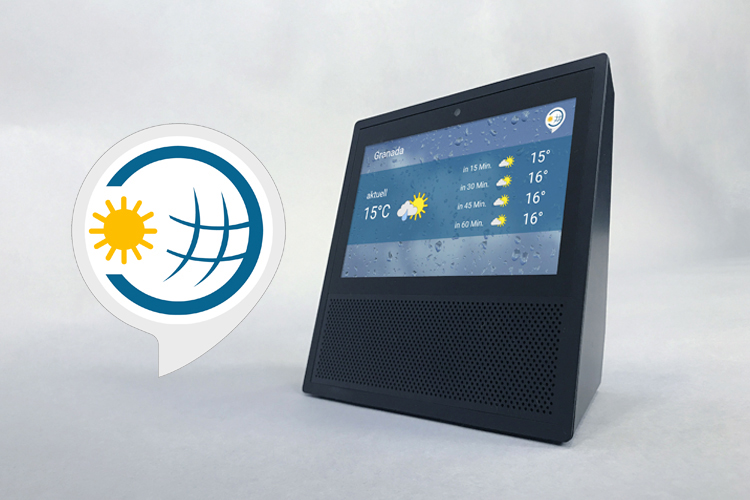WetterOnline Alexa Skill sagt die Temperatur zuverlässig voraus