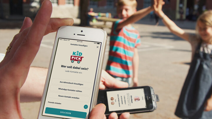 KidPick-App hilft Eltern beim Koordinieren und Organisieren